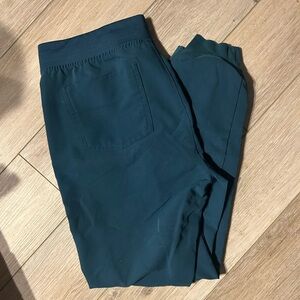 Caribbean Blue Zamora Fig Joggers